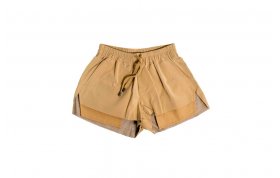 Shorts courino animale feminino - Off Premium