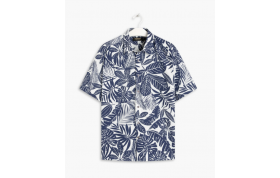 Camisa Estampada Folhas - Richards