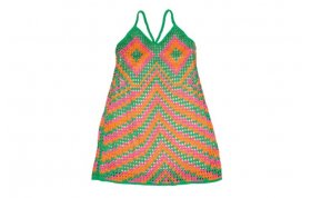 VESTIDO CROCHET COLORIDO - Carmen Steffens