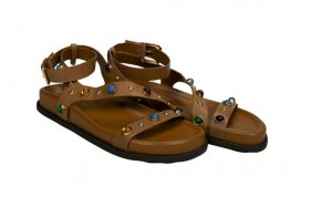 SANDALIA DE COURO FEM - Arezzo